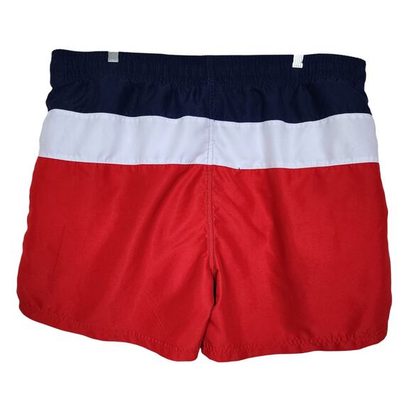 XXL Red White Blue Texas Mens Swim Shorts - Picture 2 of 4